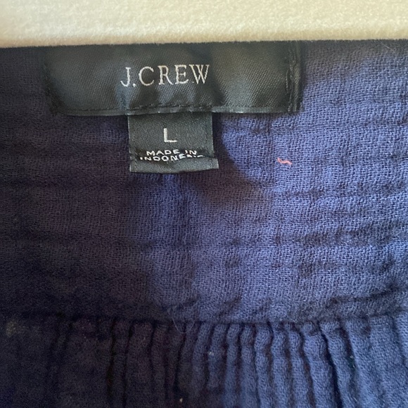 JCrew gauze popover shirt - Picture 2 of 7